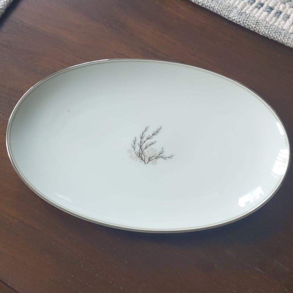Vintage Noritake China platter. Candice design.